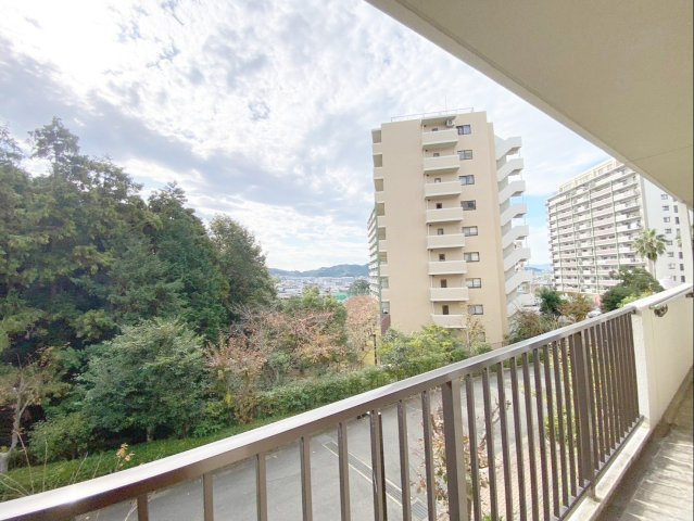 ベンタナヒルズ篠栗2号館の展望|バルコニーからの眺めです！