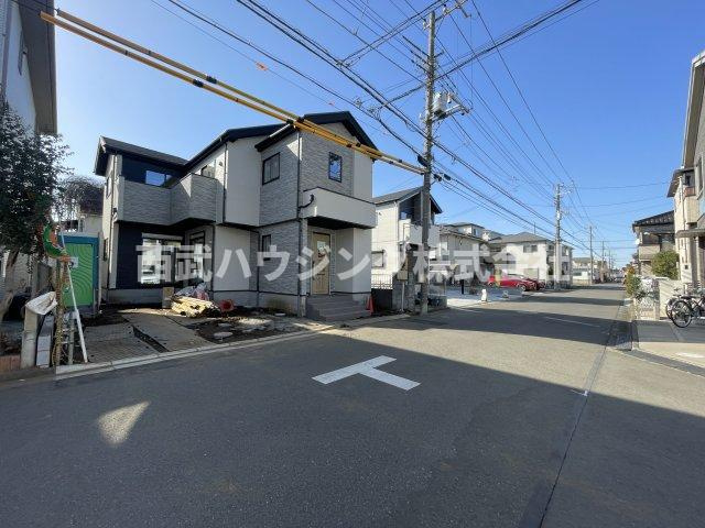 【仲介手数料無料】所沢市東所沢２０期全１棟　所沢市の新築住宅なら西武ハウジングの前面道路含む現地写真