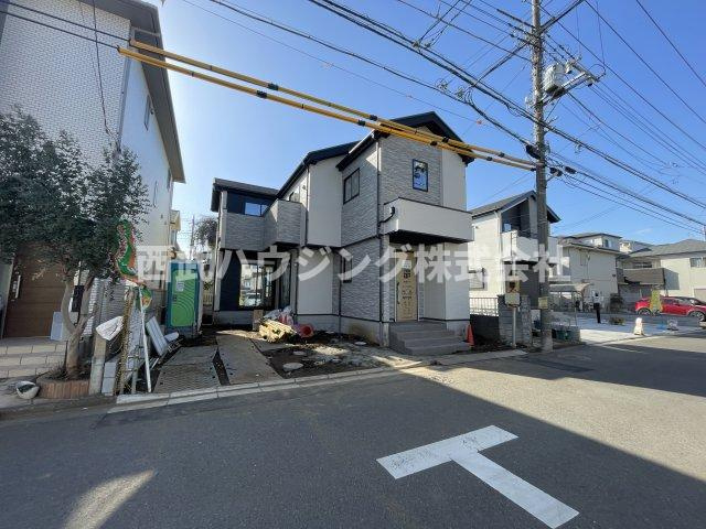 【仲介手数料無料】所沢市東所沢２０期全１棟　所沢市の新築住宅なら西武ハウジングの前面道路含む現地写真