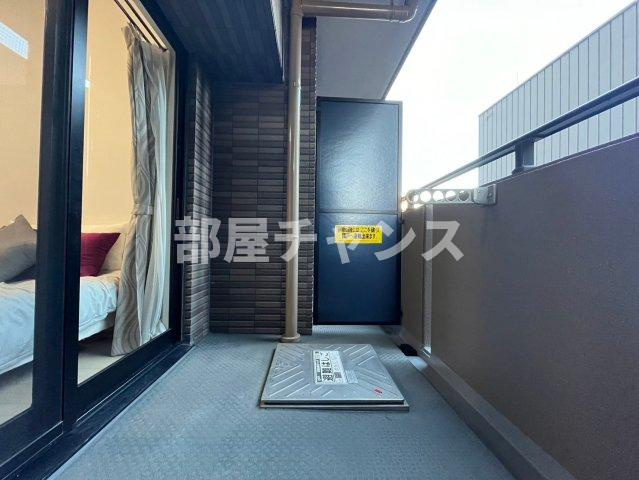 セノアタワー泉のバルコニー|開放的で明るい空間を演出してくれるバルコニーです