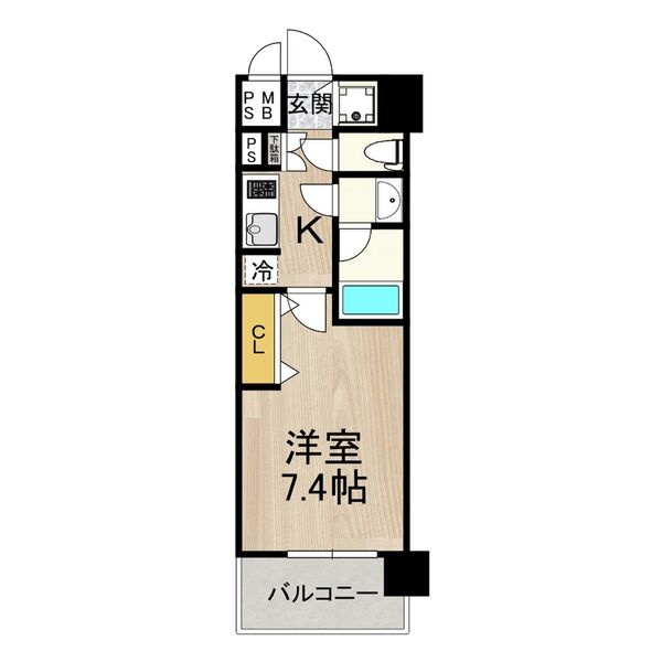 セノアタワー泉の間取り