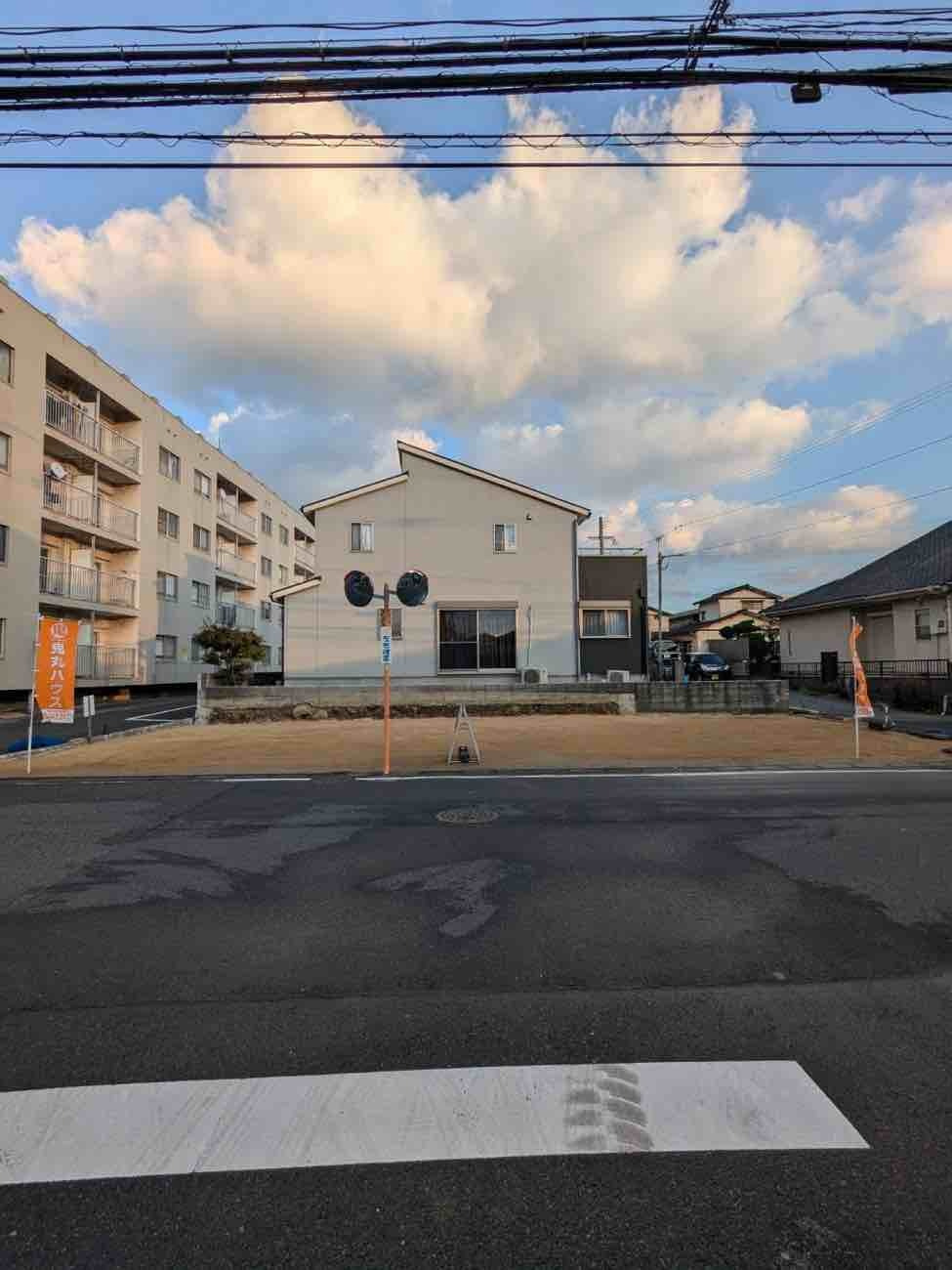 上葛原二丁目の前面道路含む現地写真|現地（2024年11月12日）撮影