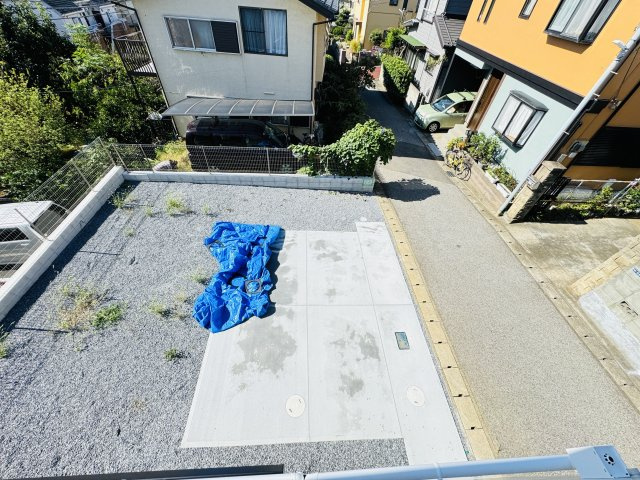 松戸市六高台西新築戸建【六実第三小学校：10分】の展望|バルコニーより南西側眺望