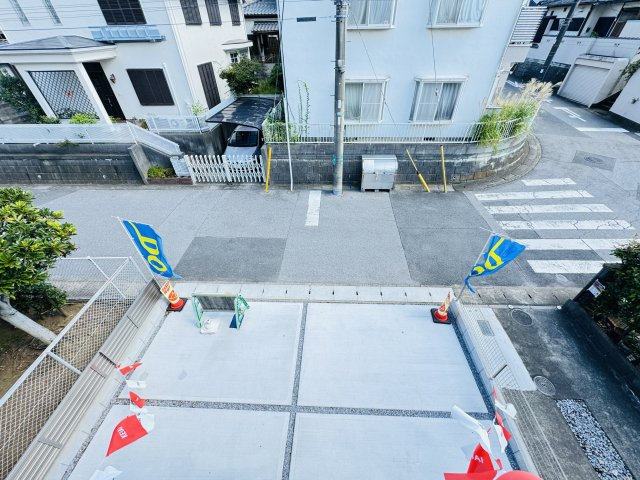 松戸市日暮７丁目新築戸建（日暮４期）の展望|バルコニーより道路側眺望