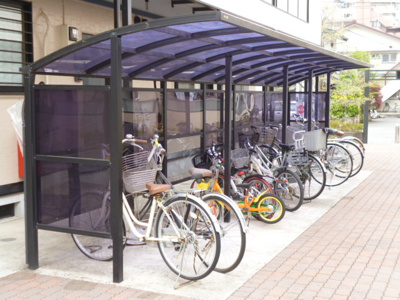 屋根付き駐輪場
