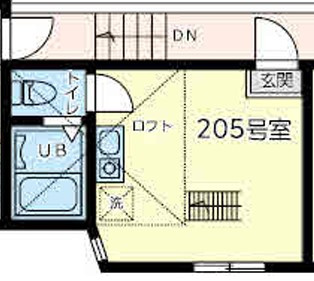 【間取り】 | ユナイト星川クロックムッシュ