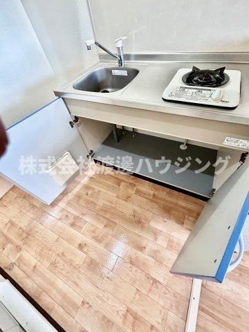 エクセレント上新13のキッチン|キッチン下収納