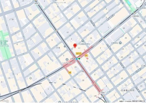 人形町ミハマビルの地図