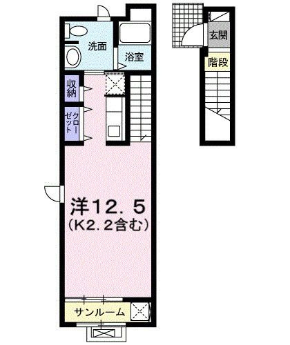 エクセル白糸台の間取り