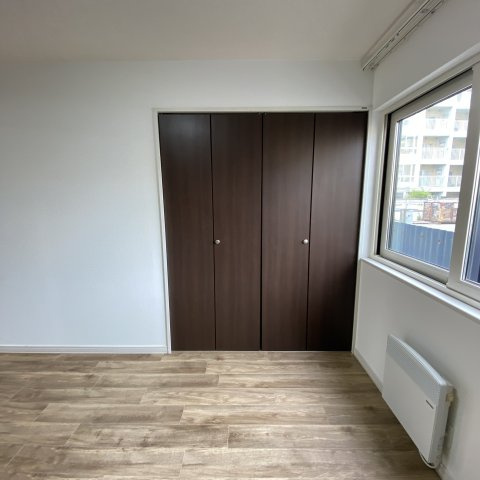 アラモード東室蘭のキッチン|コンパクトなキッチンで掃除もラクラク