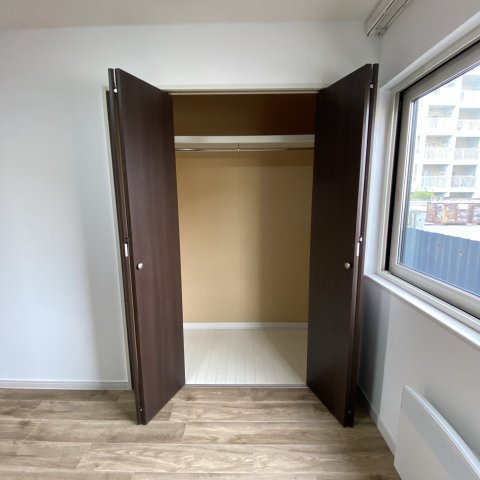 アラモード東室蘭の収納|大きなものも収納できそうです