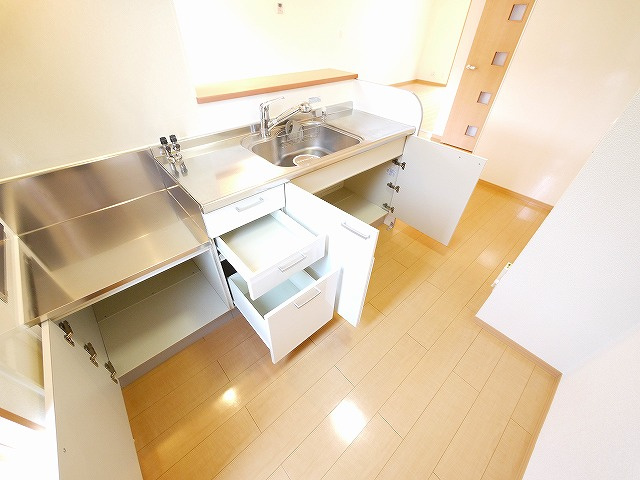 ビスタコートのキッチン|きれいなキッチンです