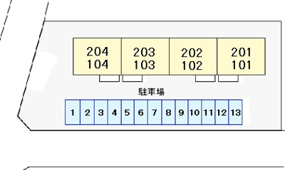 【駐車場】 | ハナミズキ | 同型タイプ