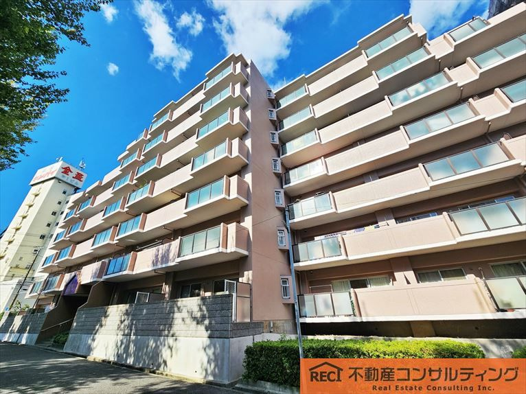 コスモ灘・公園通りA棟の外観|阪神大石駅まで徒歩4分