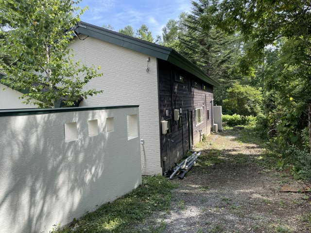 原村リノベーション住宅の外観|建物東側です