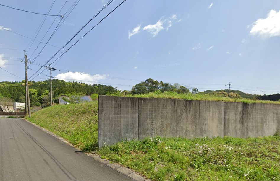 都城市高崎町大牟田の売地の外観
