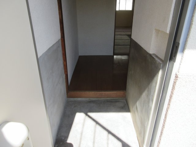 第2山楽荘の玄関