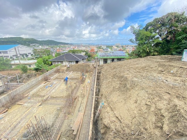 南城市佐敷新里　建築条件付き土地の展望