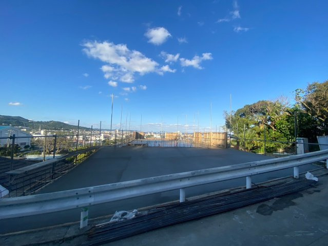 南城市佐敷新里　建築条件付き土地の外観|2025/1/17　現地写真