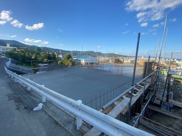 南城市佐敷新里　建築条件付き土地の外観|2025/1/17　現地写真