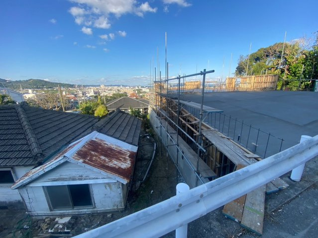 南城市佐敷新里　建築条件付き土地の展望|2025/1/17　現地写真