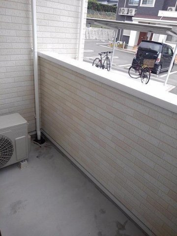 フランフランサクラＢ棟のバルコニー|陽当たり良好なバルコニーです♪