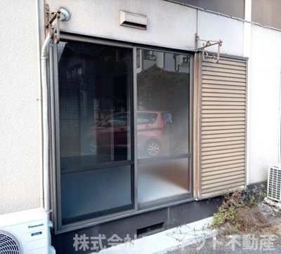 【バルコニー】 | サンハイツ川口B | 東向き