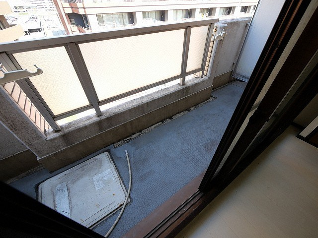 プリンスコート新高のバルコニー