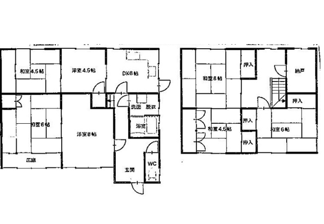 【間取り】 | 昭和59年築、6SDKのお家です。