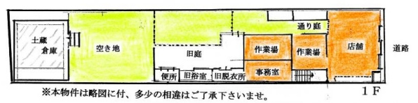 伏見区中油掛町　貸店舗の外観