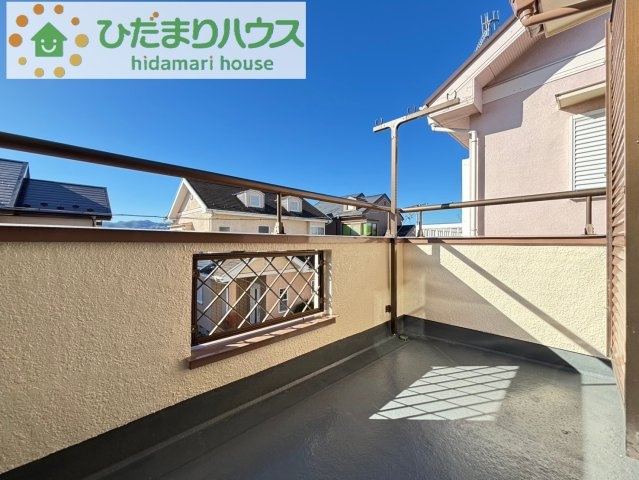 寄居町用土　中古一戸建てのバルコニー