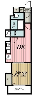 サザンクロス東千葉の間取り