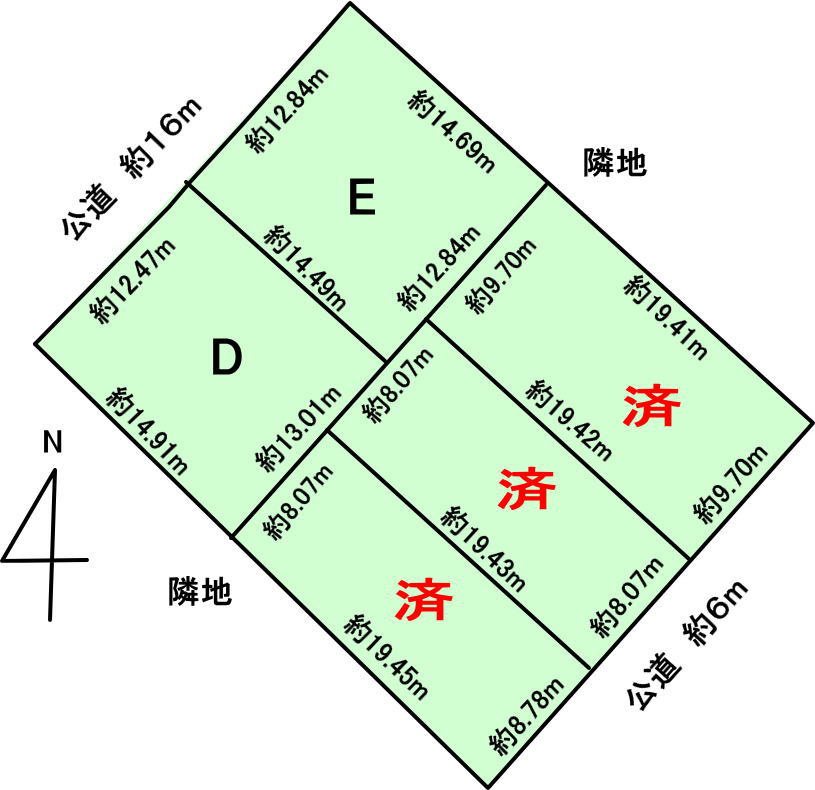 碧南市権田町2丁目　D区画