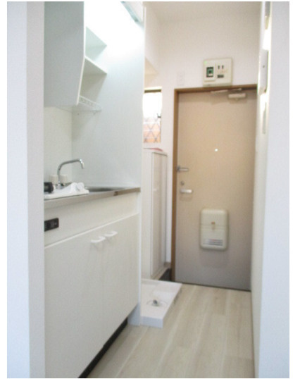 ストーリオ桜上水の玄関