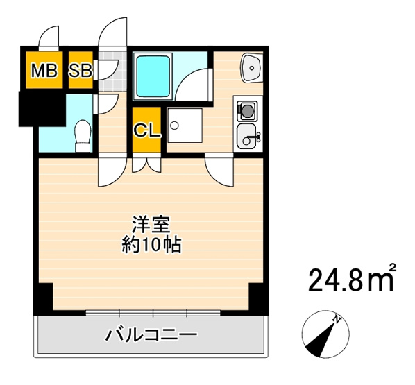 【間取り】 | 美紀屋平和ビル | 現況優先。