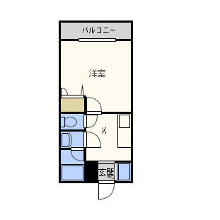 プルミエール住之江の間取り