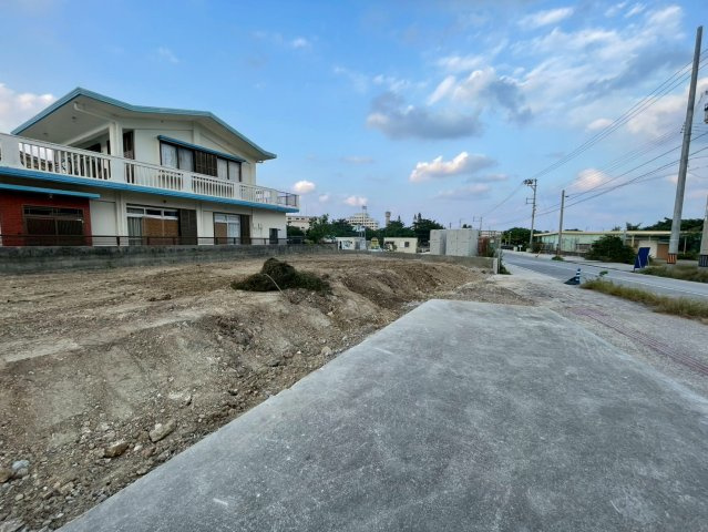 南城市佐敷新里－区画①（全2区画）の外観|現地撮影11月