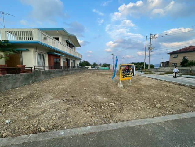 南城市佐敷新里－区画①（全2区画）の外観|現地撮影11月