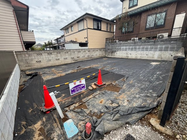 川越市上新河岸　建築条件なし売地　東武東上線『新河岸駅』徒歩10分　【高階小学区】の外観