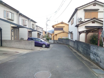 【前面道路含む現地写真】 | 山科区上花山講田町　売地