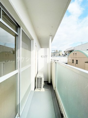 たちばなコーポのバルコニー