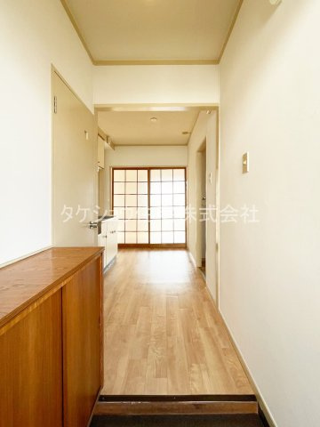 たちばなコーポの玄関