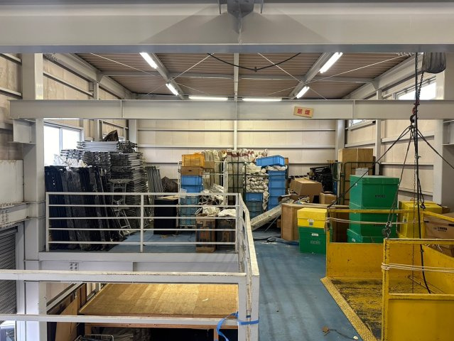 新田町村合　貸倉庫の内装