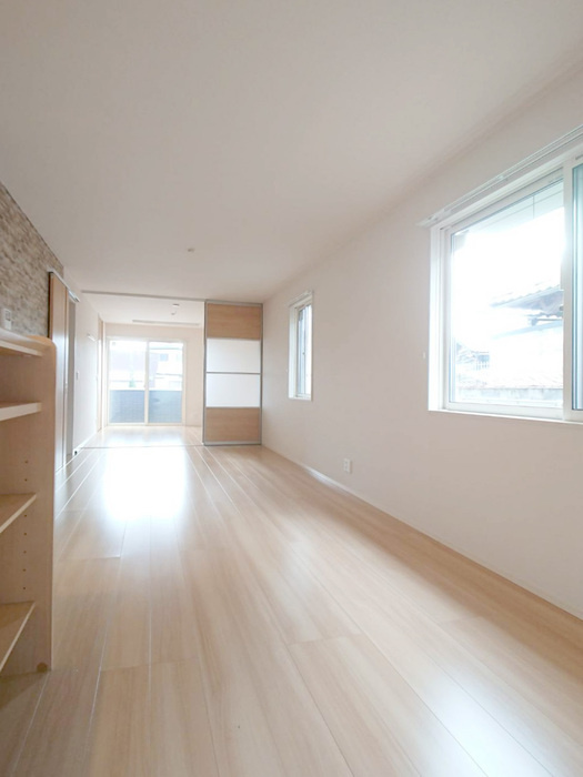 D-ROOMセジュール久米田の居間・リビング|ゆったり過ごせる居間です