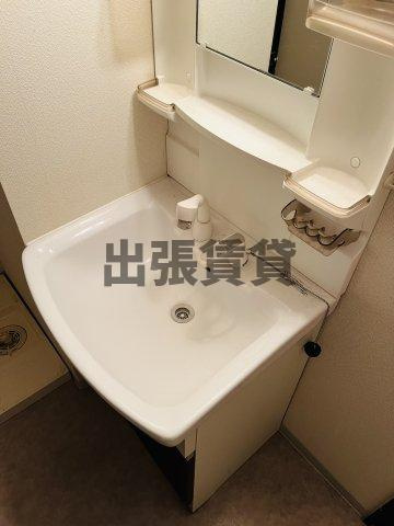 モデルルーム！エムズハウス栄の洗面所