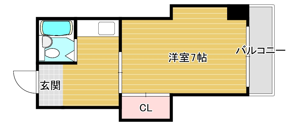 WEST  VILLAGEの間取り