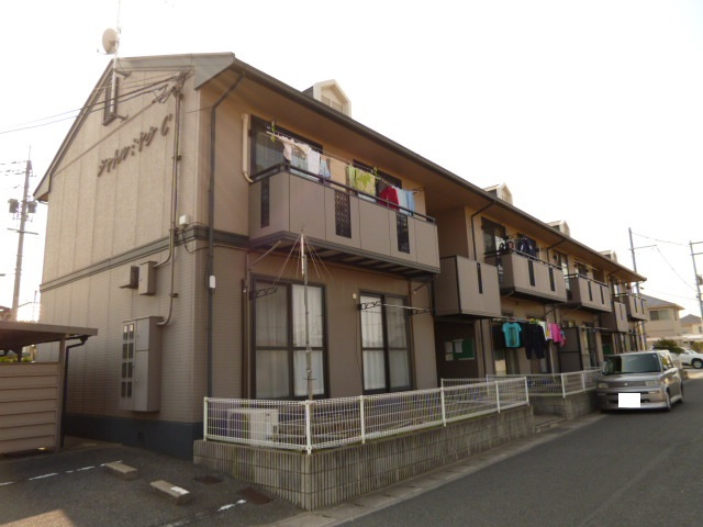 倉敷市北畝４丁目のアパートの外観