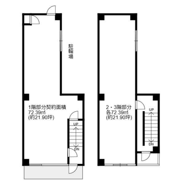 小町協同ビル（旧　魁ビル）の間取り