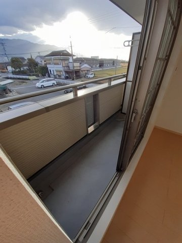 サニーリブＡ棟のバルコニー