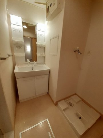 サニーリブＡ棟の洗面所